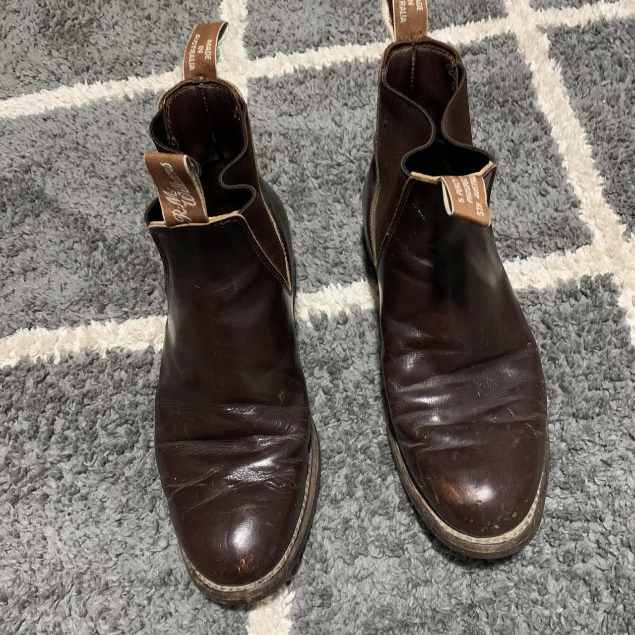 RM Williams MENS boots size 9.5 wide fit (sizing is... - Depop
