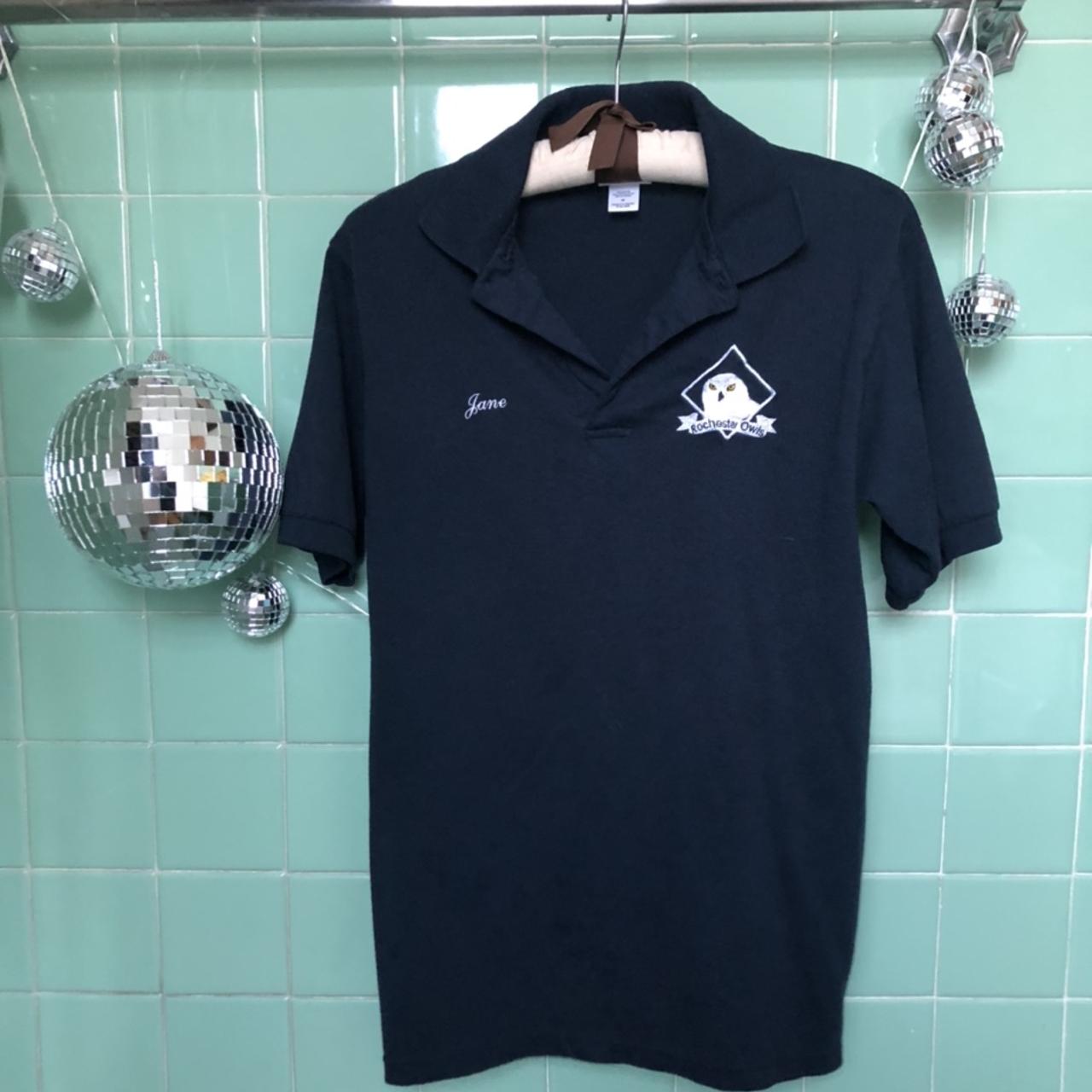 owl logo polo shirt