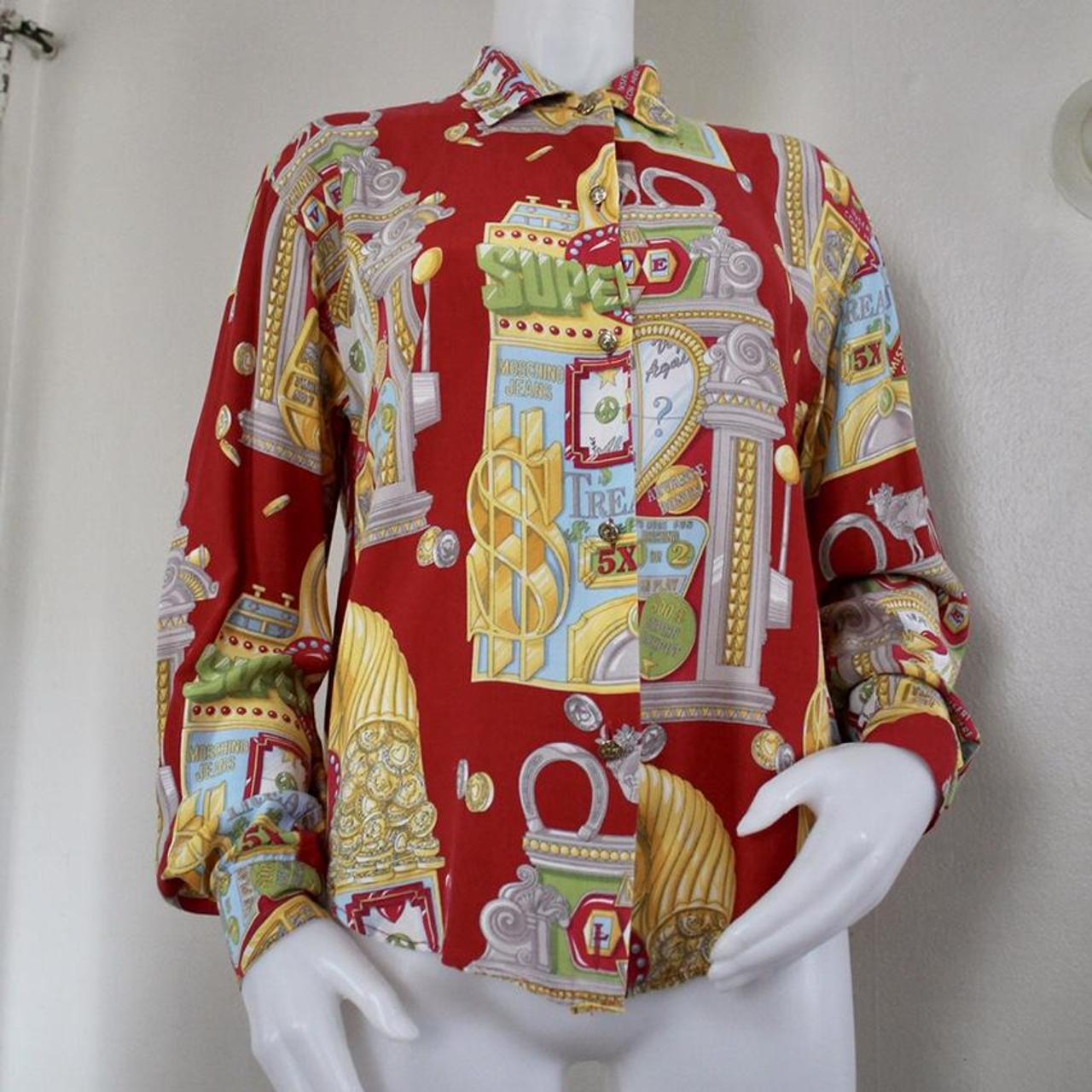 moschino casino shirt