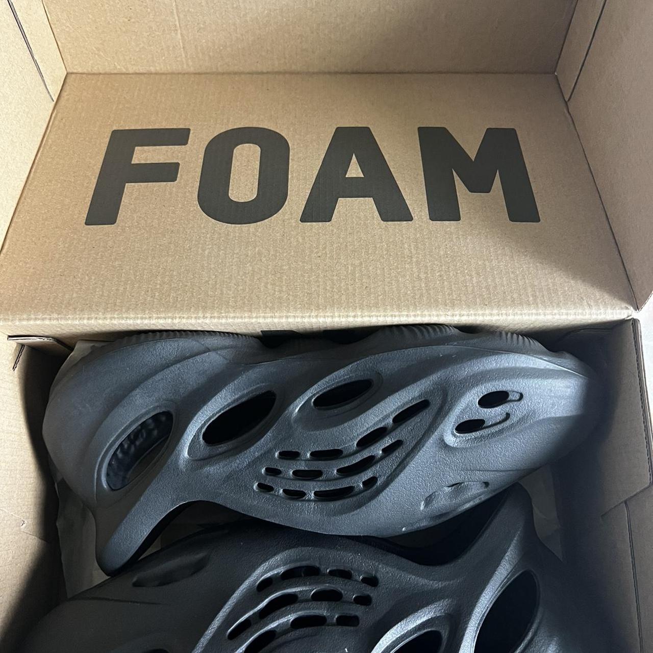 Black Yeezy Foam Runners Men’s Size 9! Fits size... - Depop