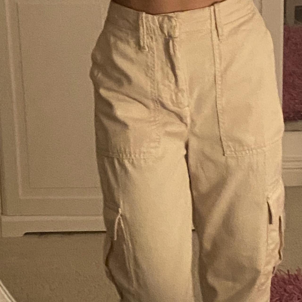 Urban outfitters BDG beige cargo pants.Shipping... Depop