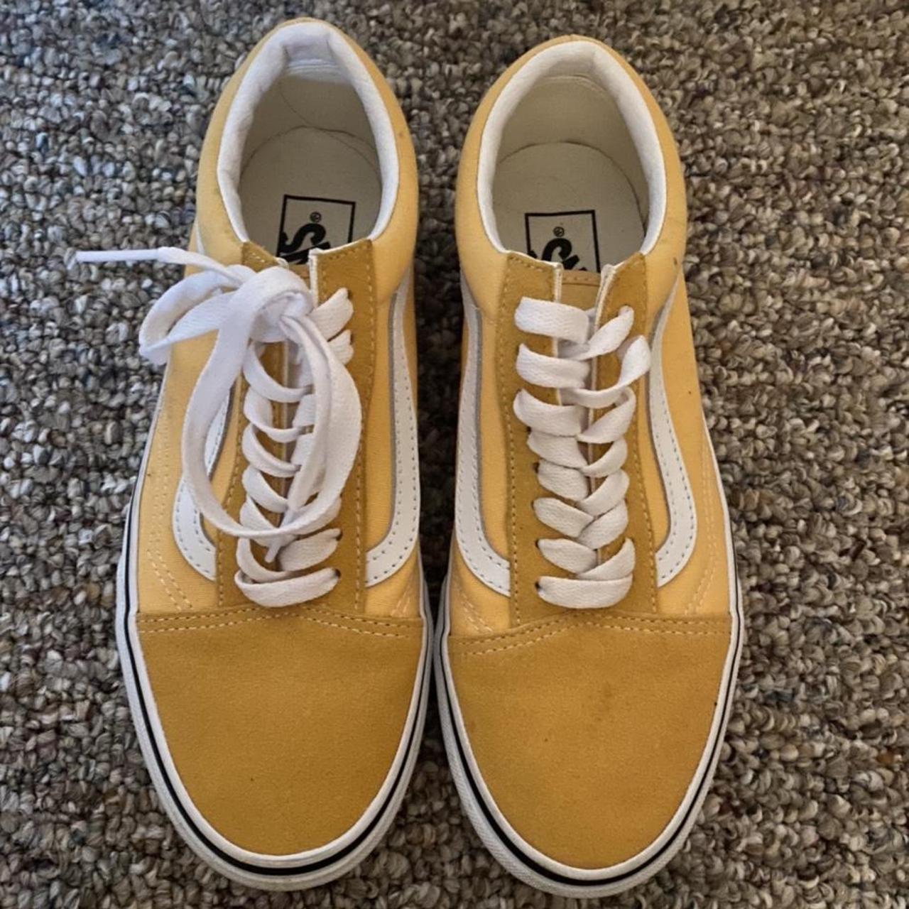 Old skool hot sale mustard vans