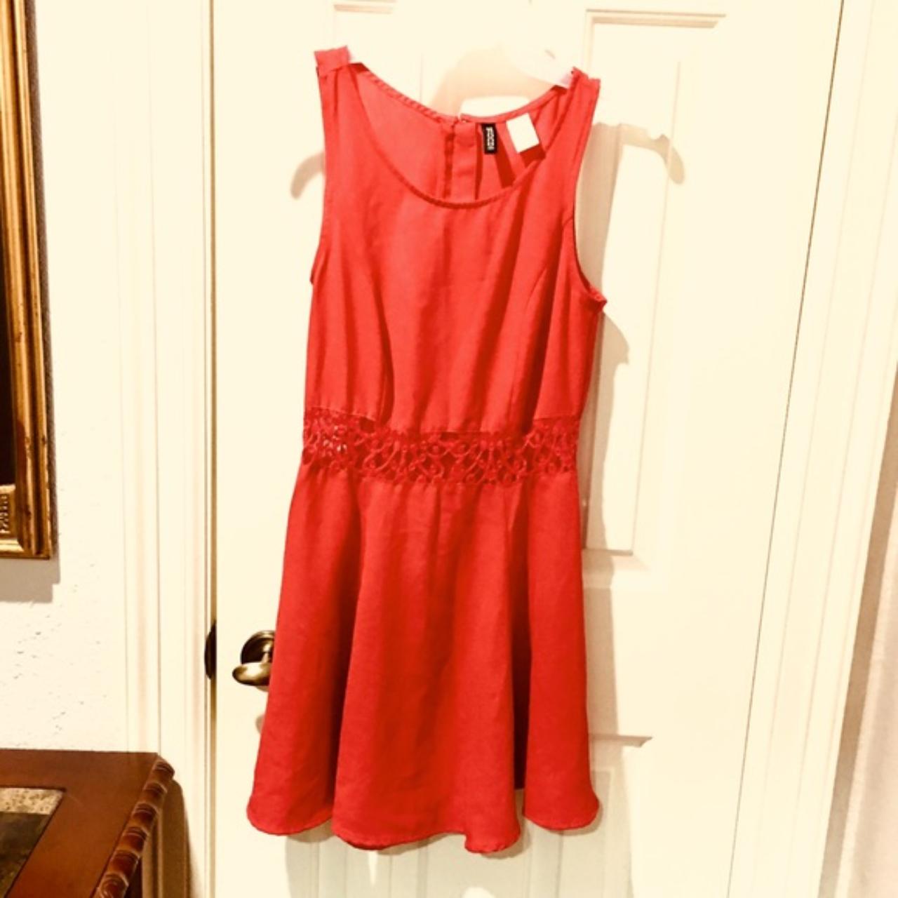 H&M Women's Red Dress | Depop