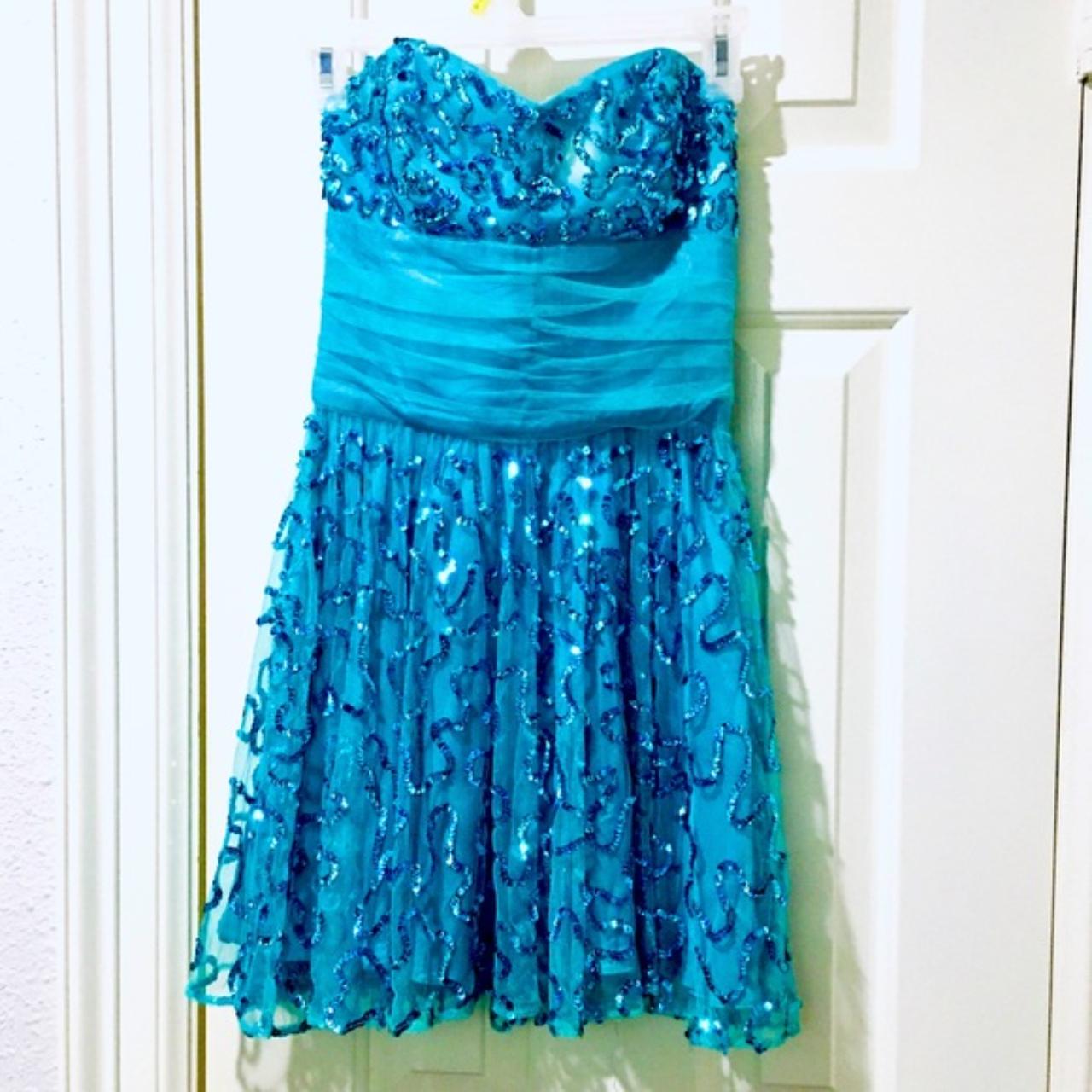 Betsey johnson shop teal dress