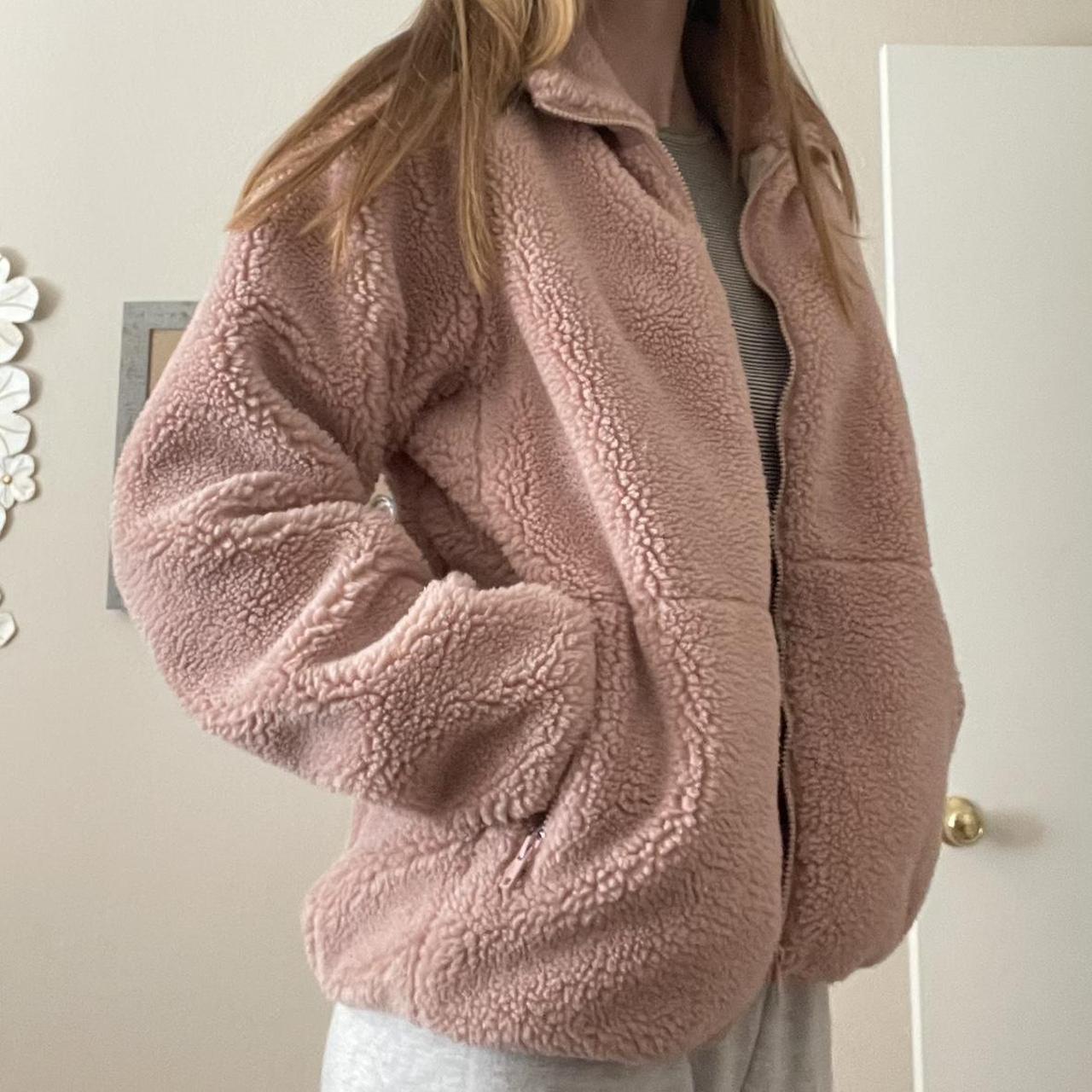 brandy melville fuzzy jacket