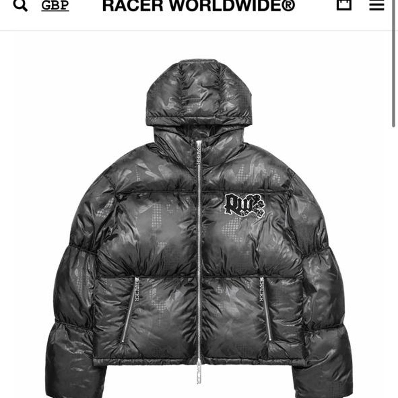 HUGE WTB !!! Racer worldwide camo puffer jacket in... - Depop