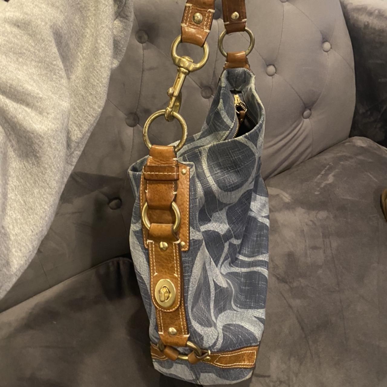 バッグ Coach Legacy Denim Accessory Pouch Bag バッグ Coach Legacy Denim Accessory Pouch Bag バッグ Coach Legacy