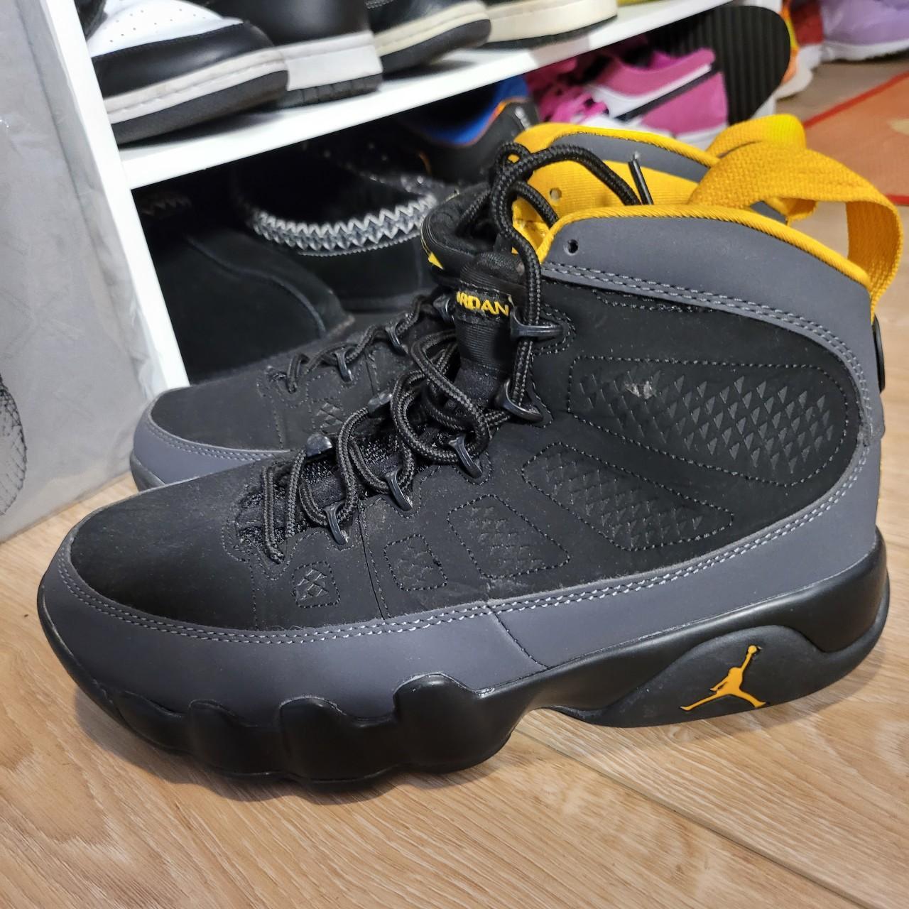 Air jordan 9 charcoal size hot 7y