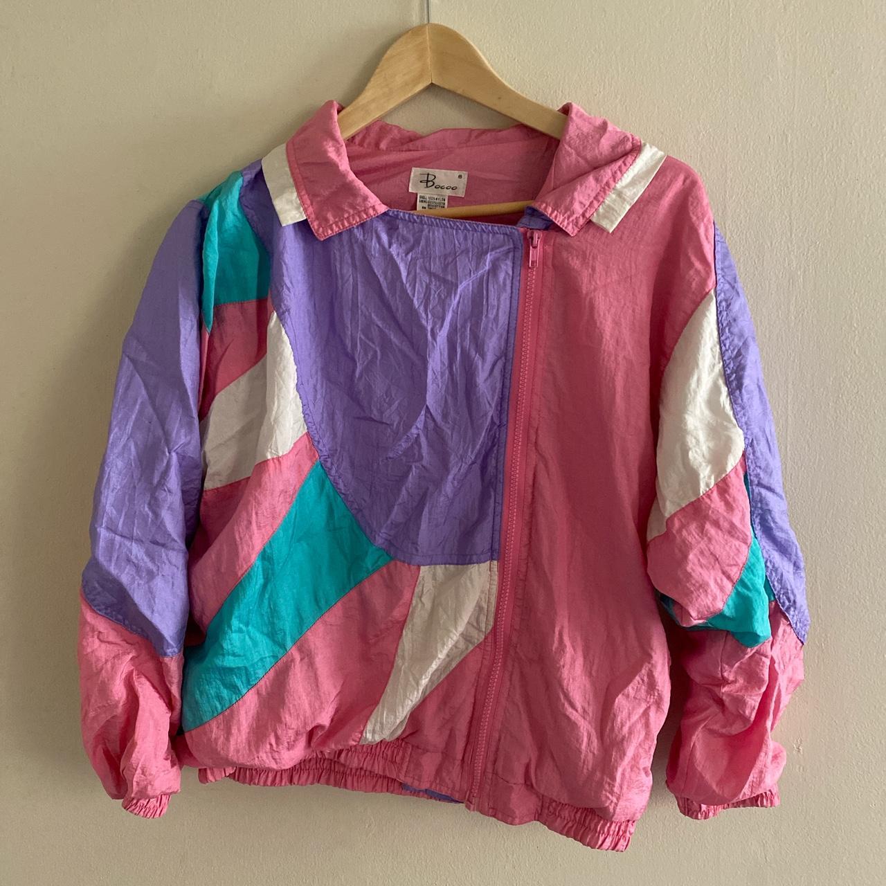 vintage 70s bomber jacket perfect for theme... - Depop