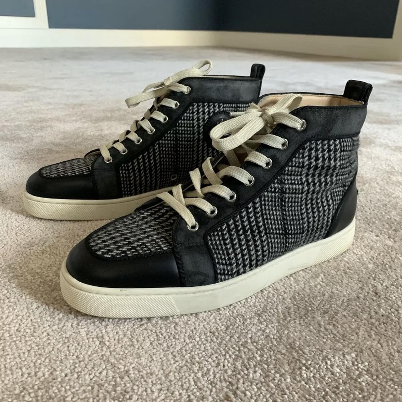 Louboutin high top trainers best sale