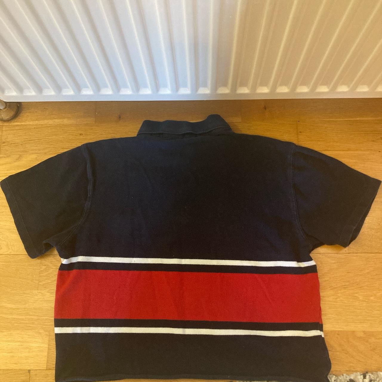 Brandy Melville polo shirt crop top 🔥 Very Good... Depop