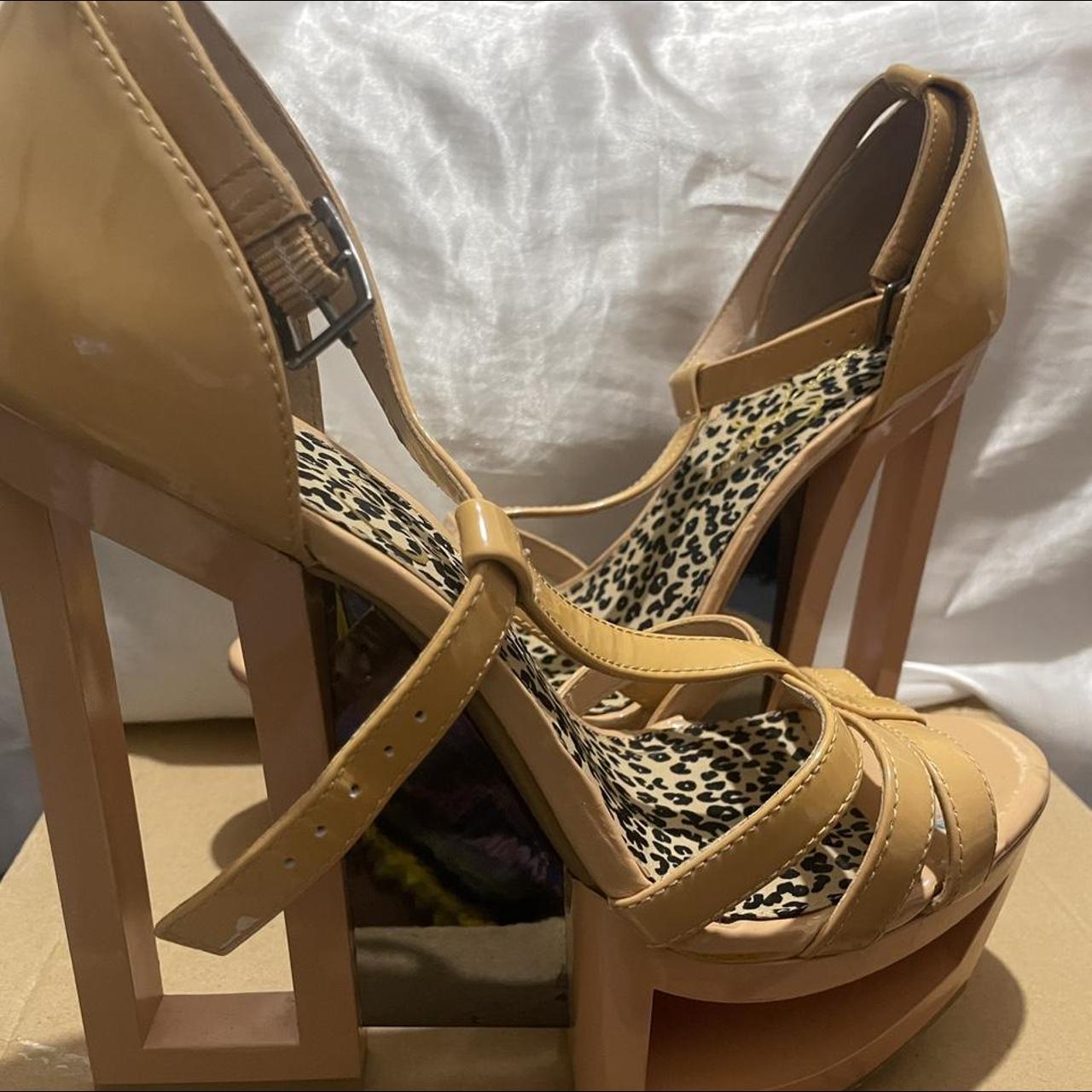 Jessica Simpson heels Peach colour Very... - Depop