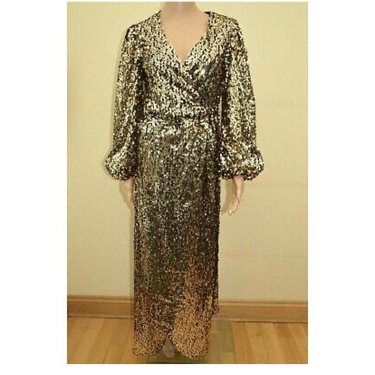 Lipsy black and 2025 gold sequin dress