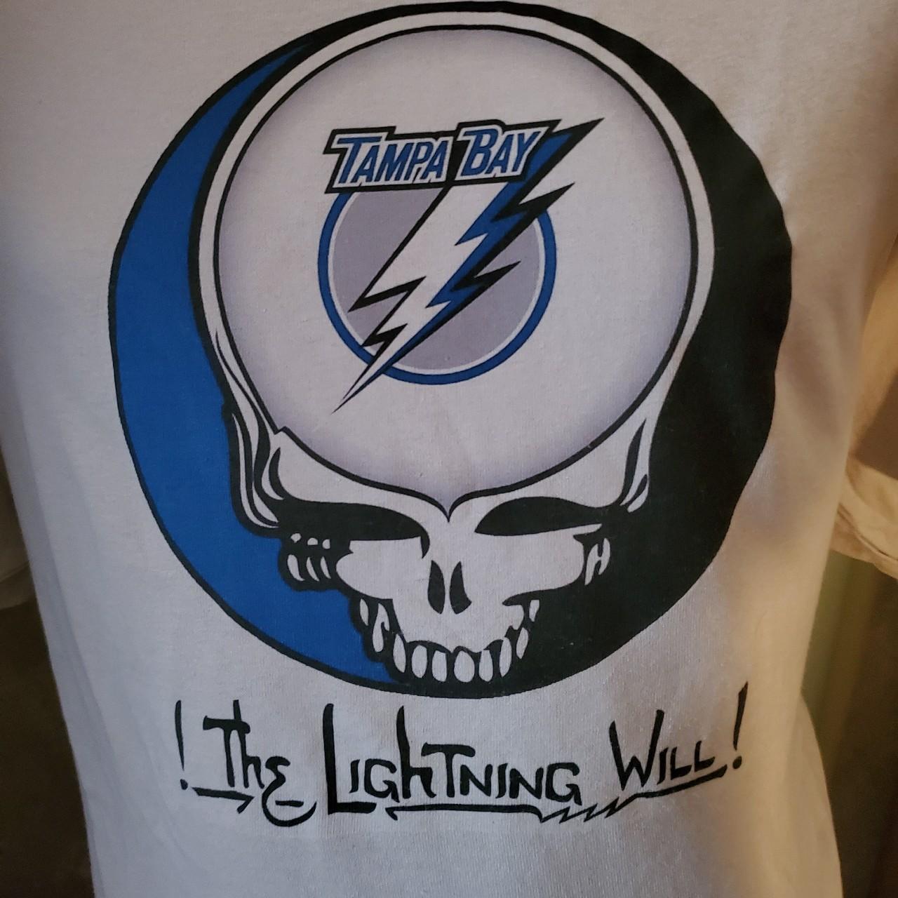 Tampa Bay Lightning. Double sided Grateful... Depop
