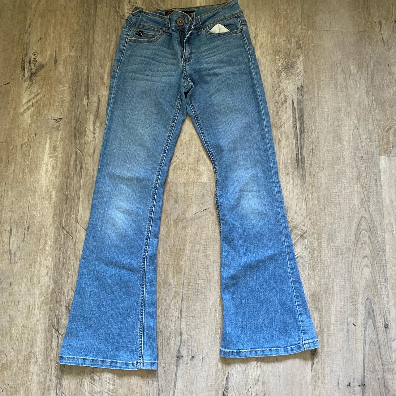 cute flared jeans size 12S they are slightly short... - Depop