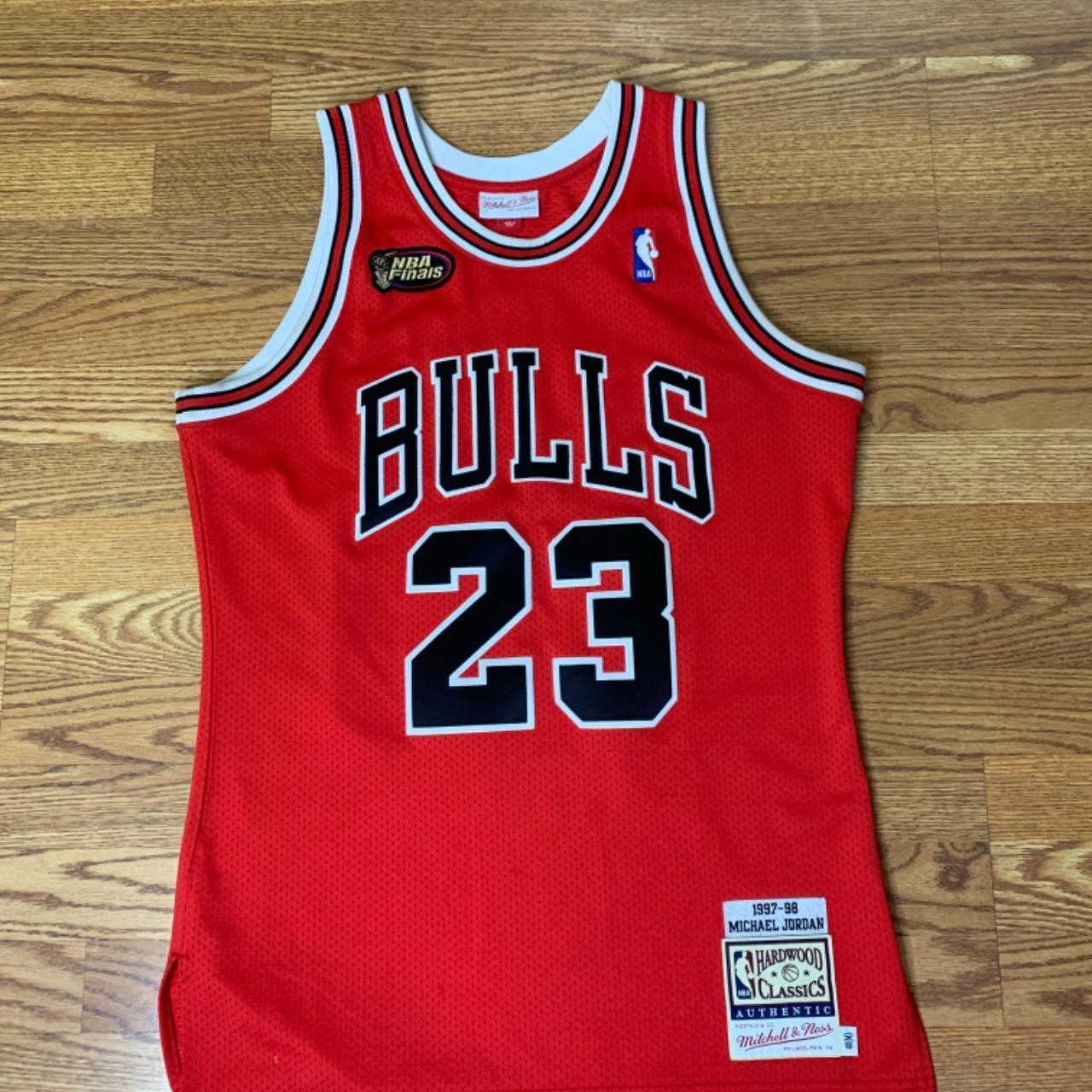 NBA Hardwood Classics Chicago Bulls Michael Jordan - Depop