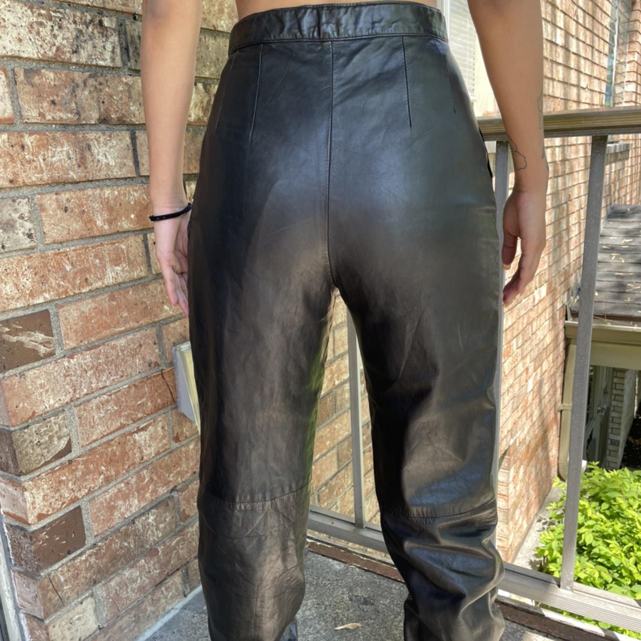 Leather Pants - Depop