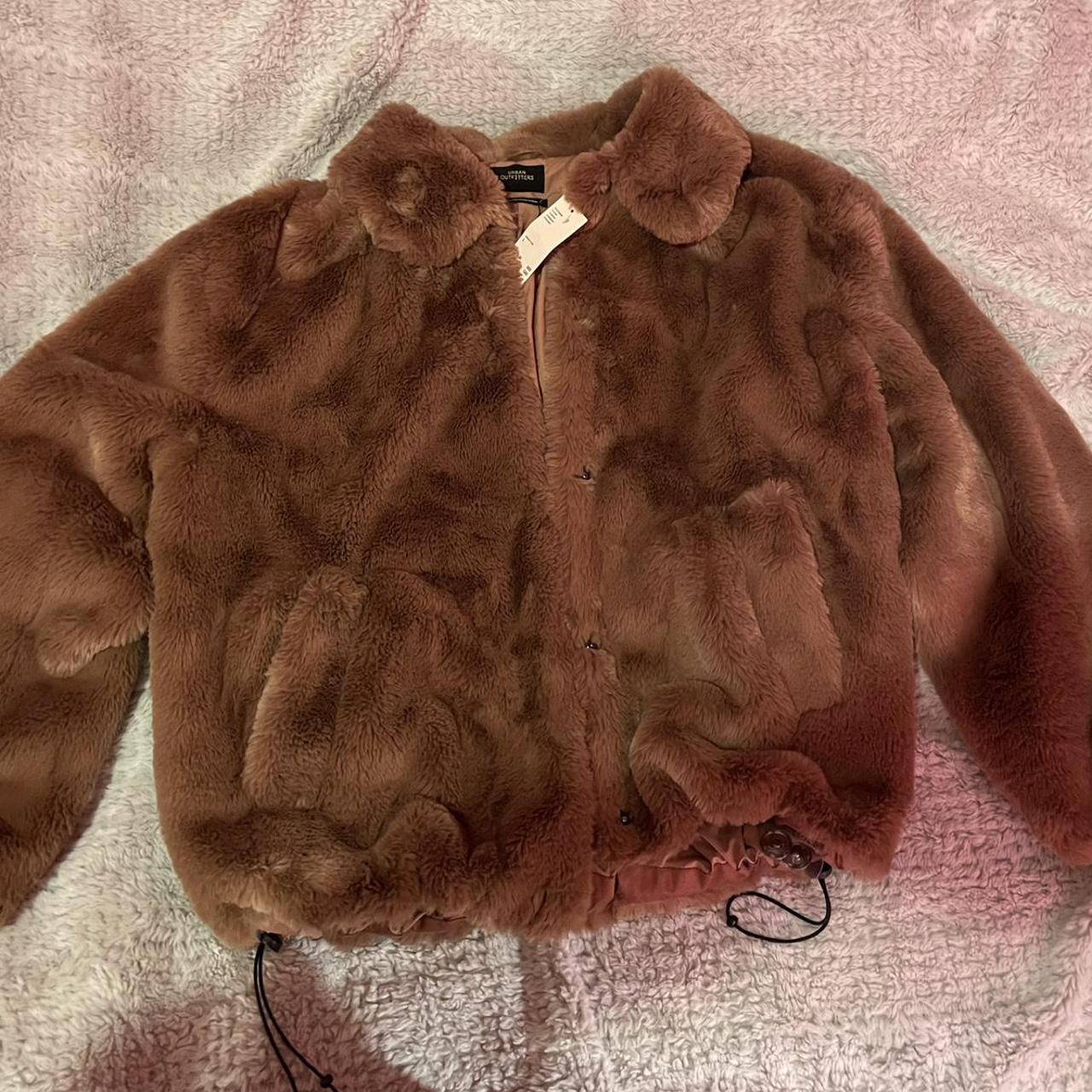 urban outfitters fuzzy jacket