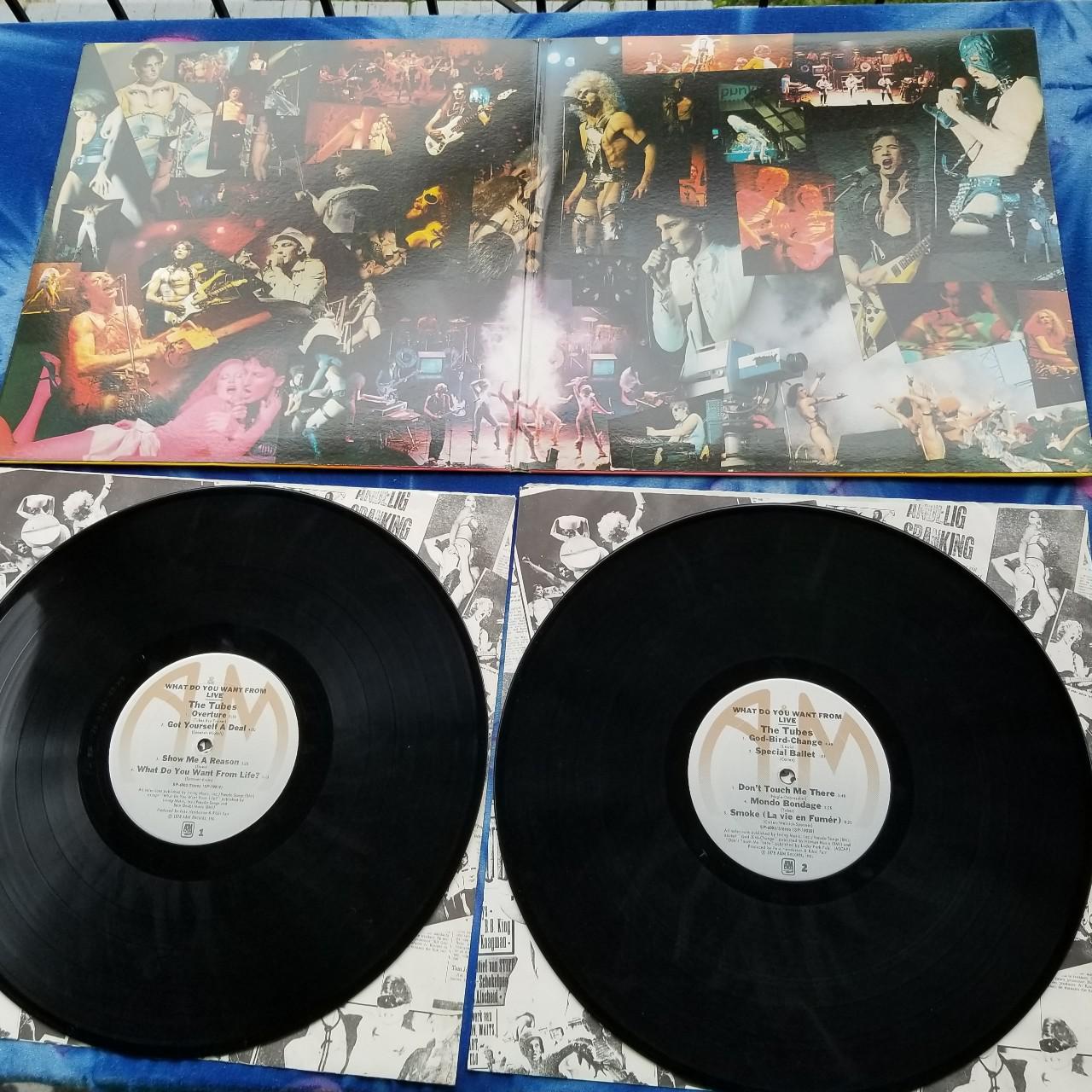 1978 The Tubes Band Live Double Album Vinyl Record... Depop