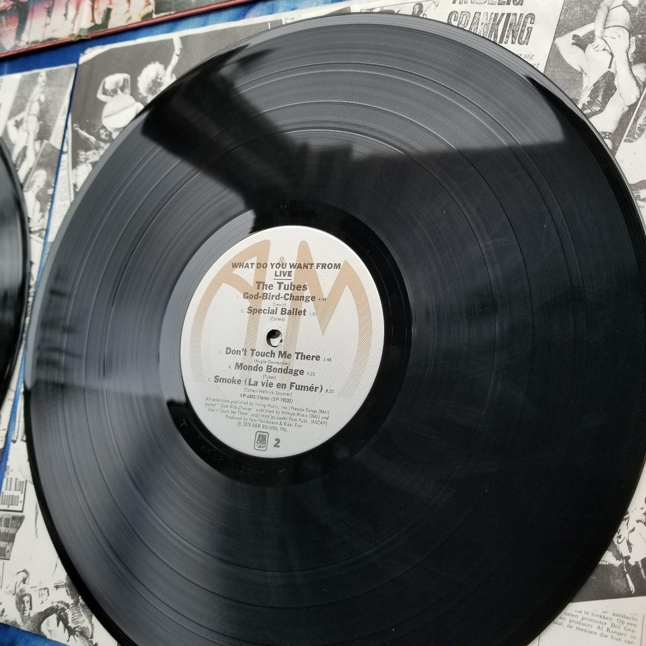 1978 The Tubes Band Live Double Album Vinyl Record... Depop