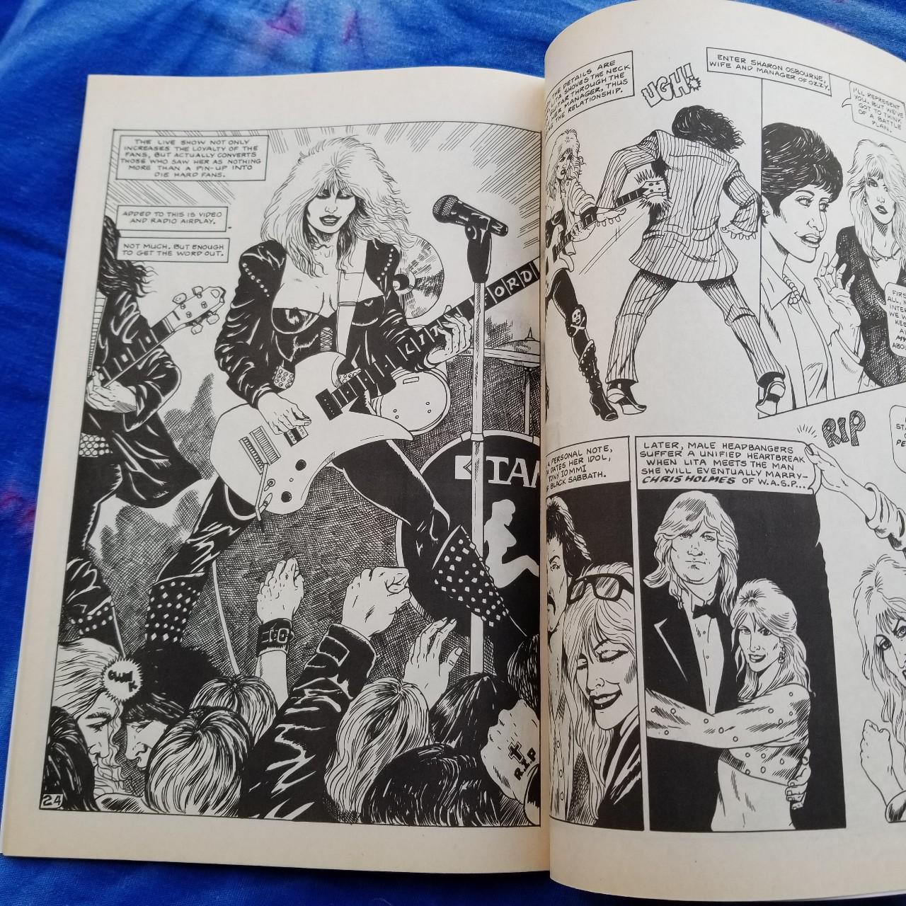 Joan Jett And Lita Ford The Runaways Vintage Depop