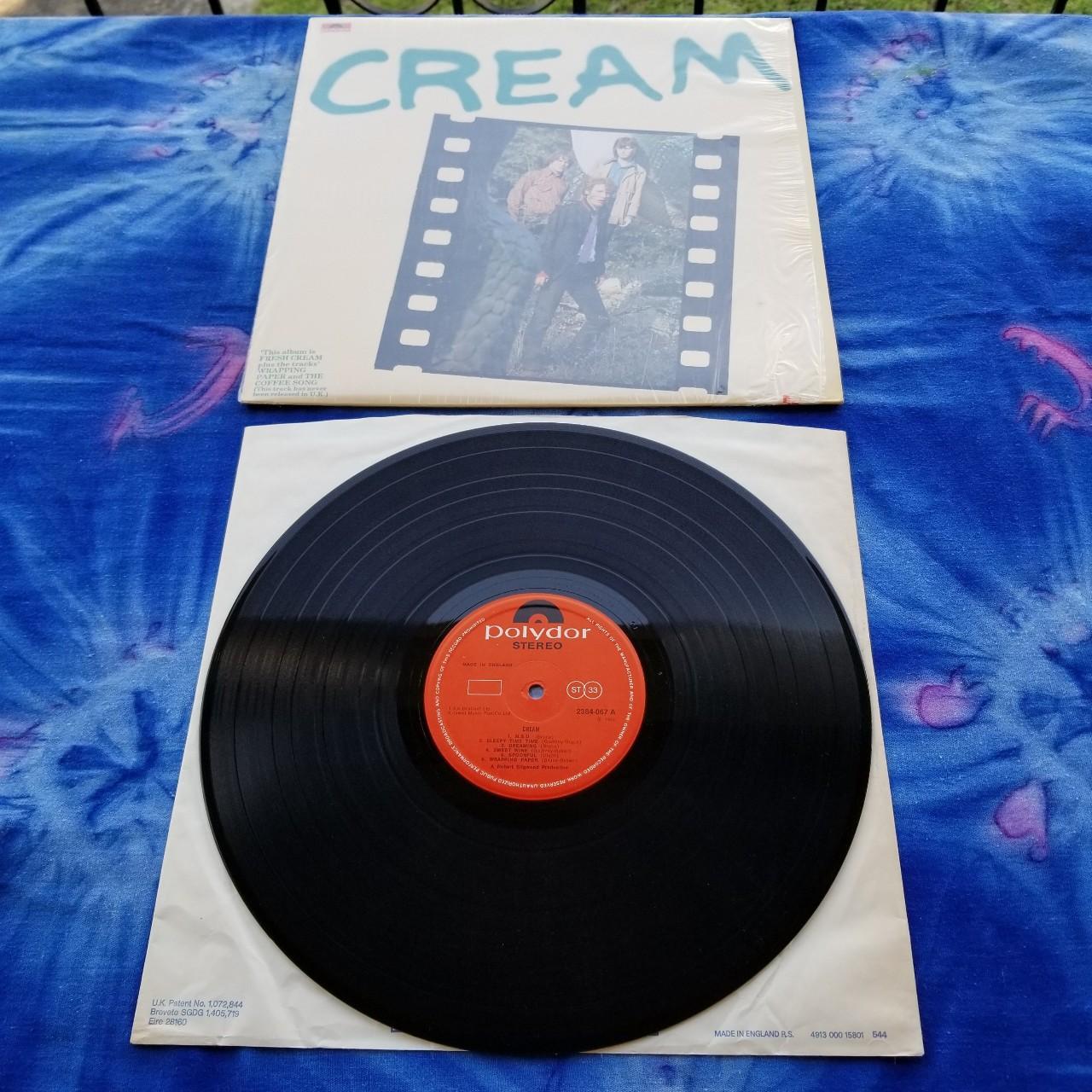 1966 Cream Band Original 'Fresh Cream' Vinyl... Depop