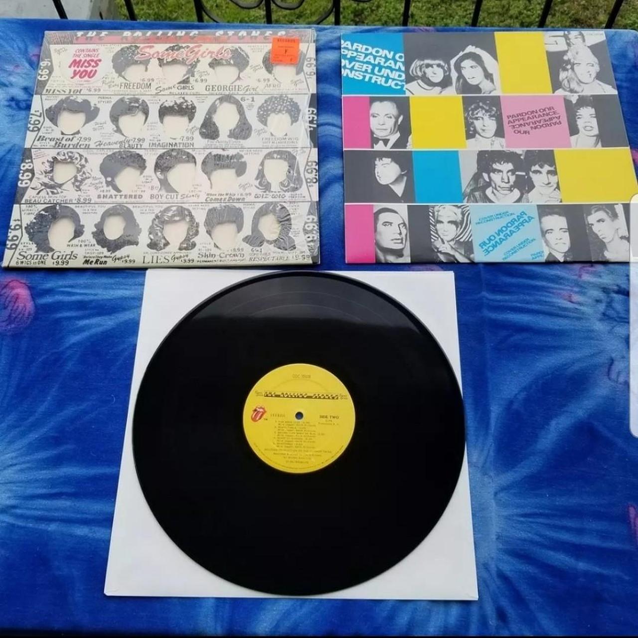 1978 Rolling Stones 'Some Girls' Vintage Vinyl... - Depop