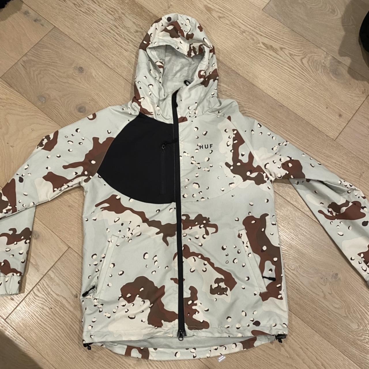 Huf camo outlet windbreaker