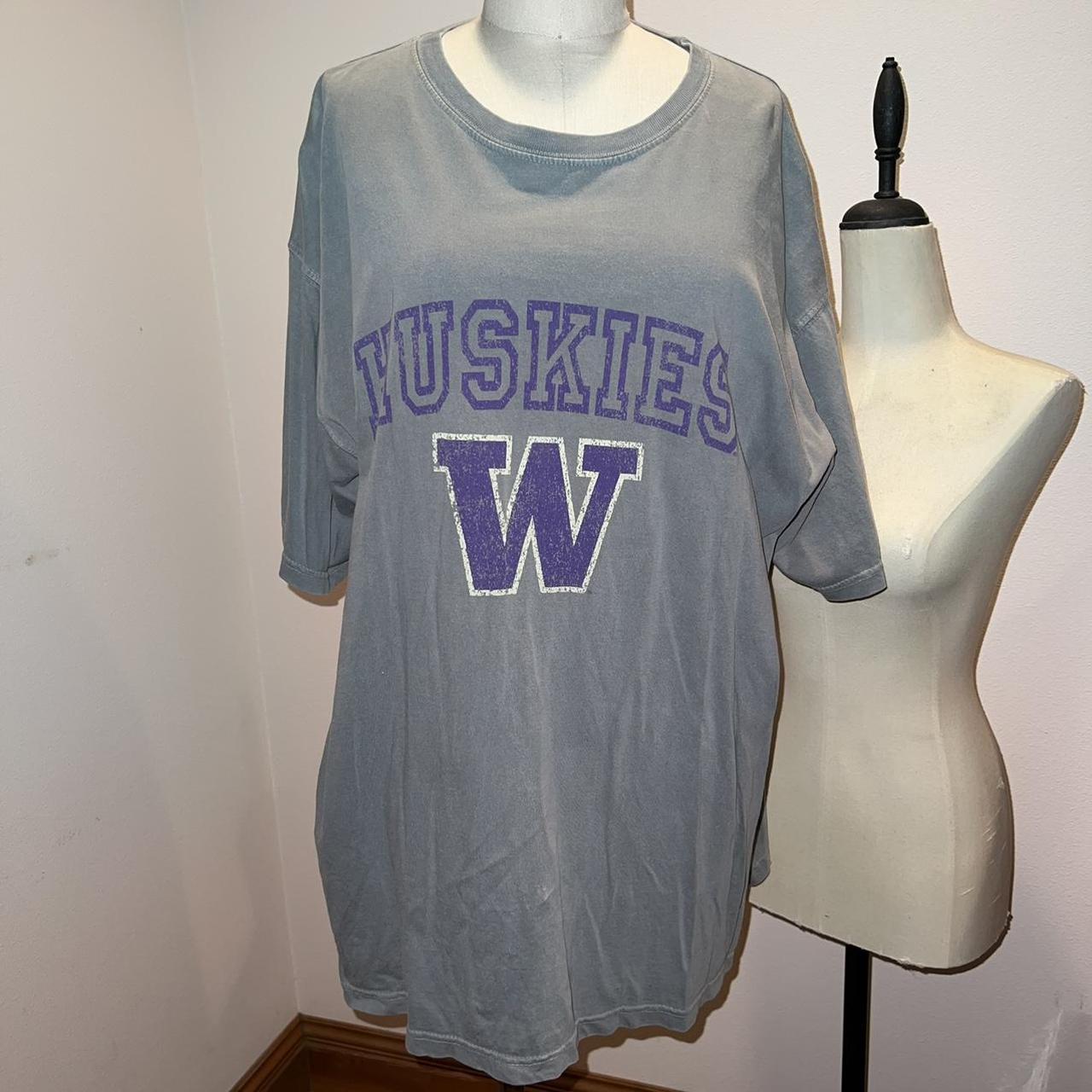 Washington Huskies Comfort Colors Campus Scenery T-Shirt - Gray