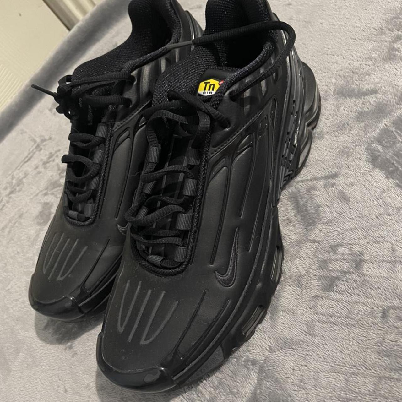 AirMax tn plus 3 in All black Depop