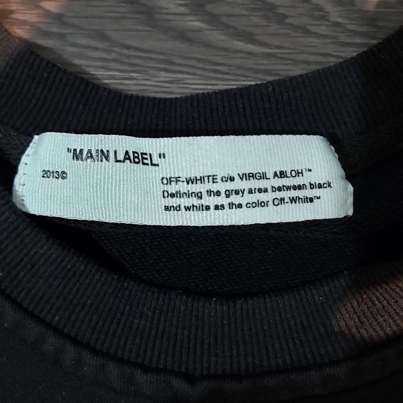 【新品】OFF-WHITE 42 VIRGIL ABLOH MAIN LABEL OFF WHITE C/O VIRGIL ABLOH MAIN LABEL SEEING THINGS EYES