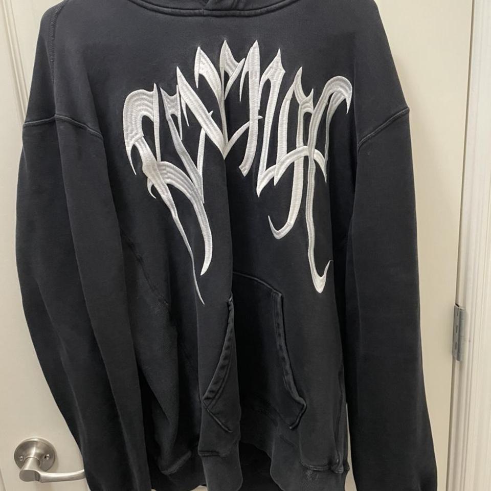 Black and white revenge clearance hoodie