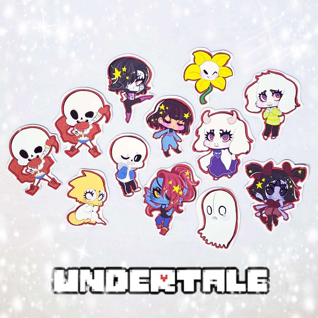 Undertale Characters - Undertale - Sticker