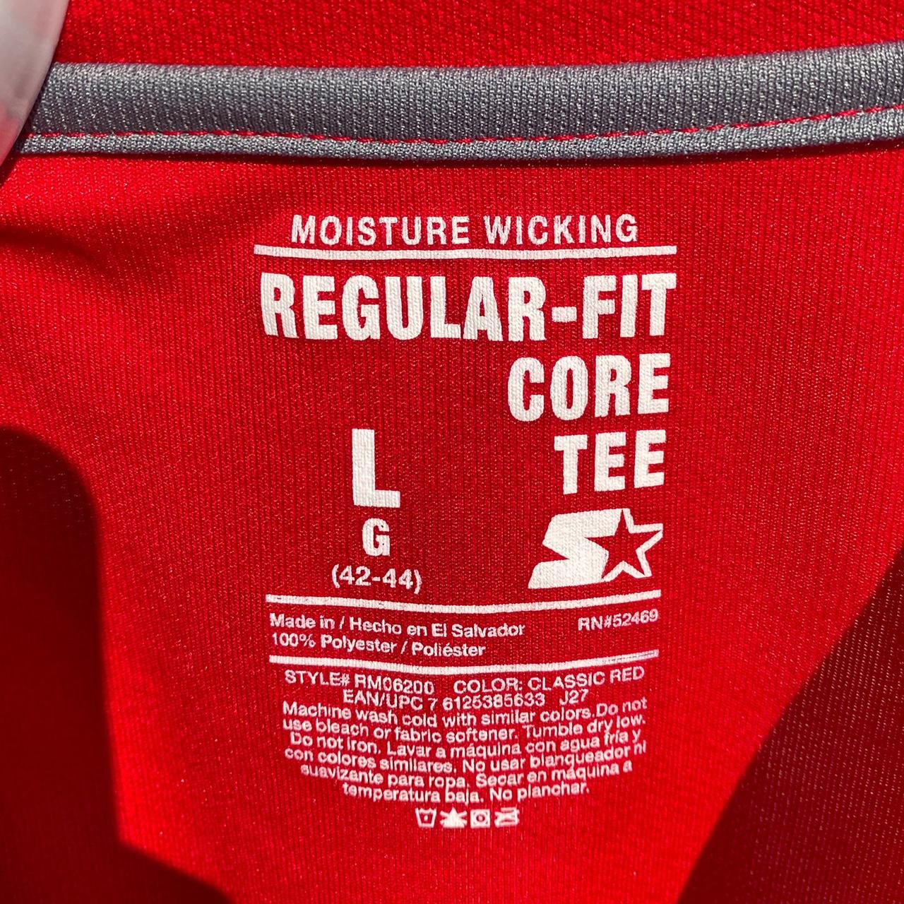 Starter moisture wicking clearance regular fit core tee