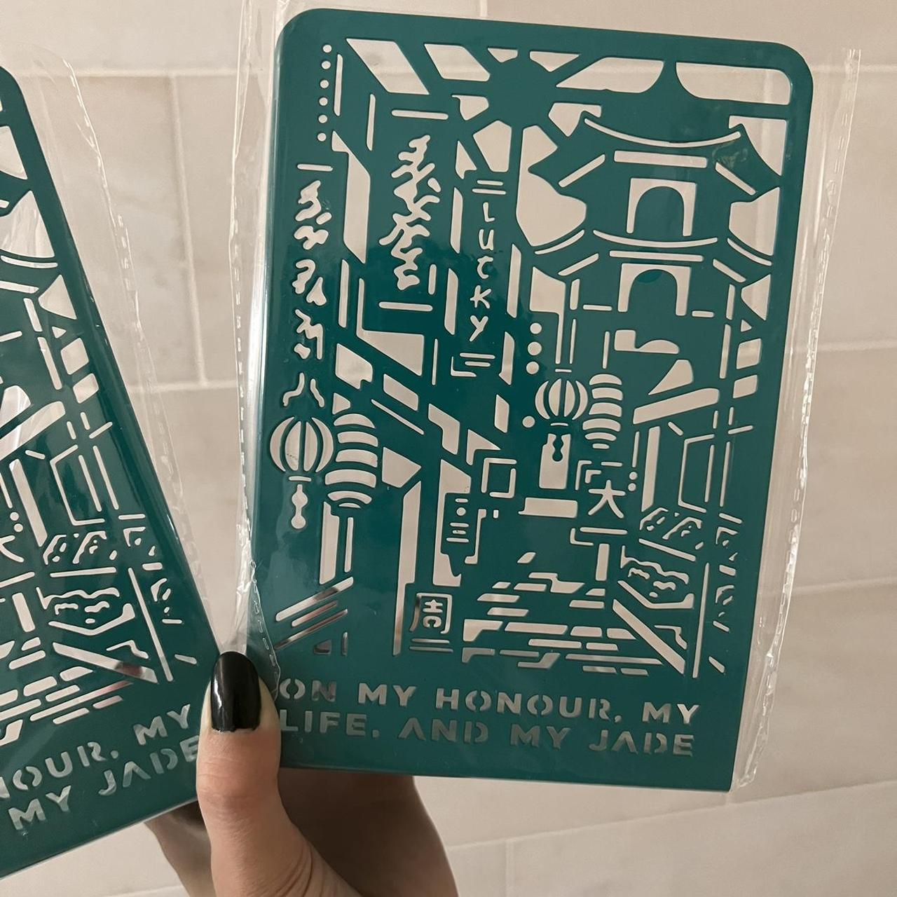 Illumicrate exclusive Jade City Bookends. Brand new... Depop