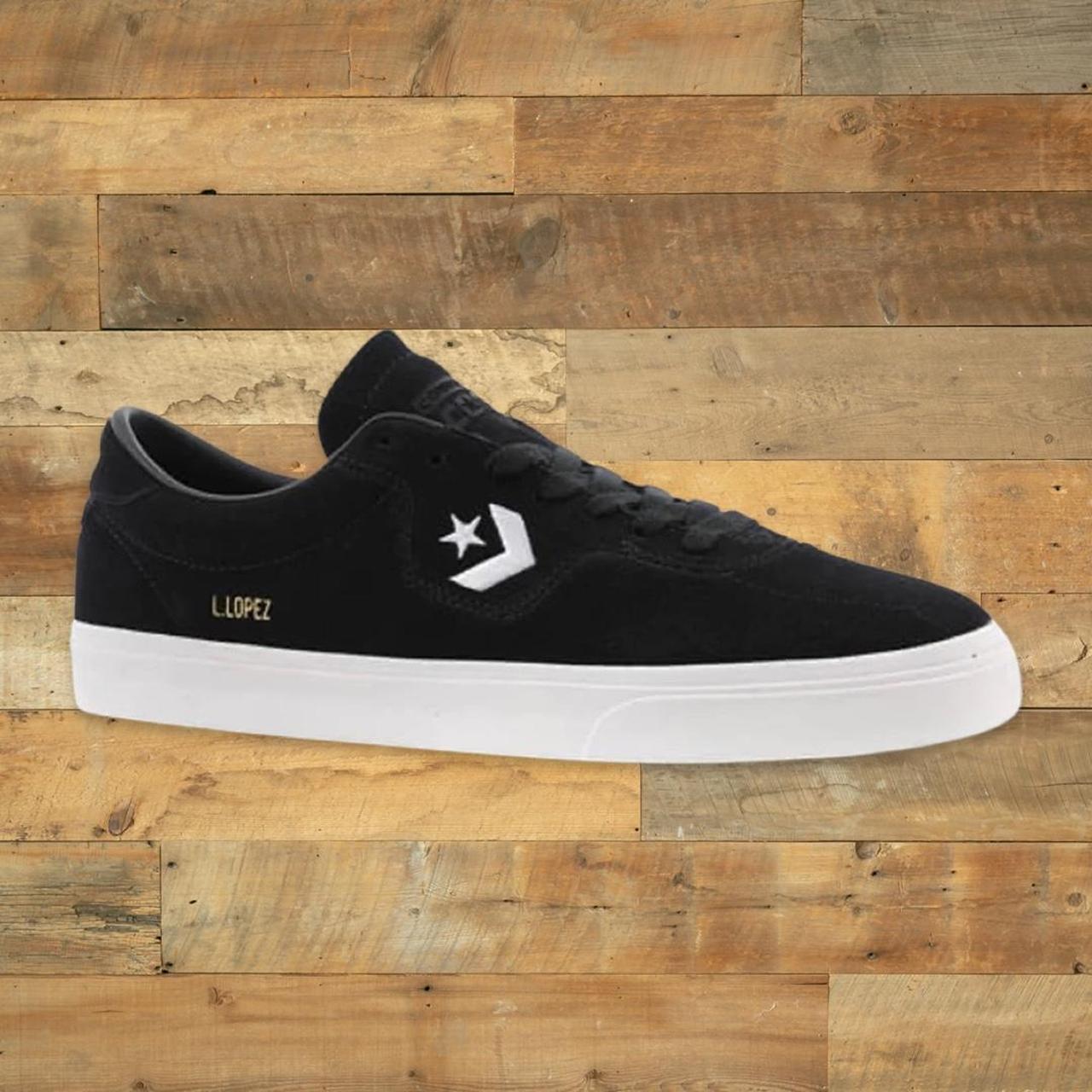 Converse Louie Lopez Pro Blk/Blk/Wht Size 7 Depop