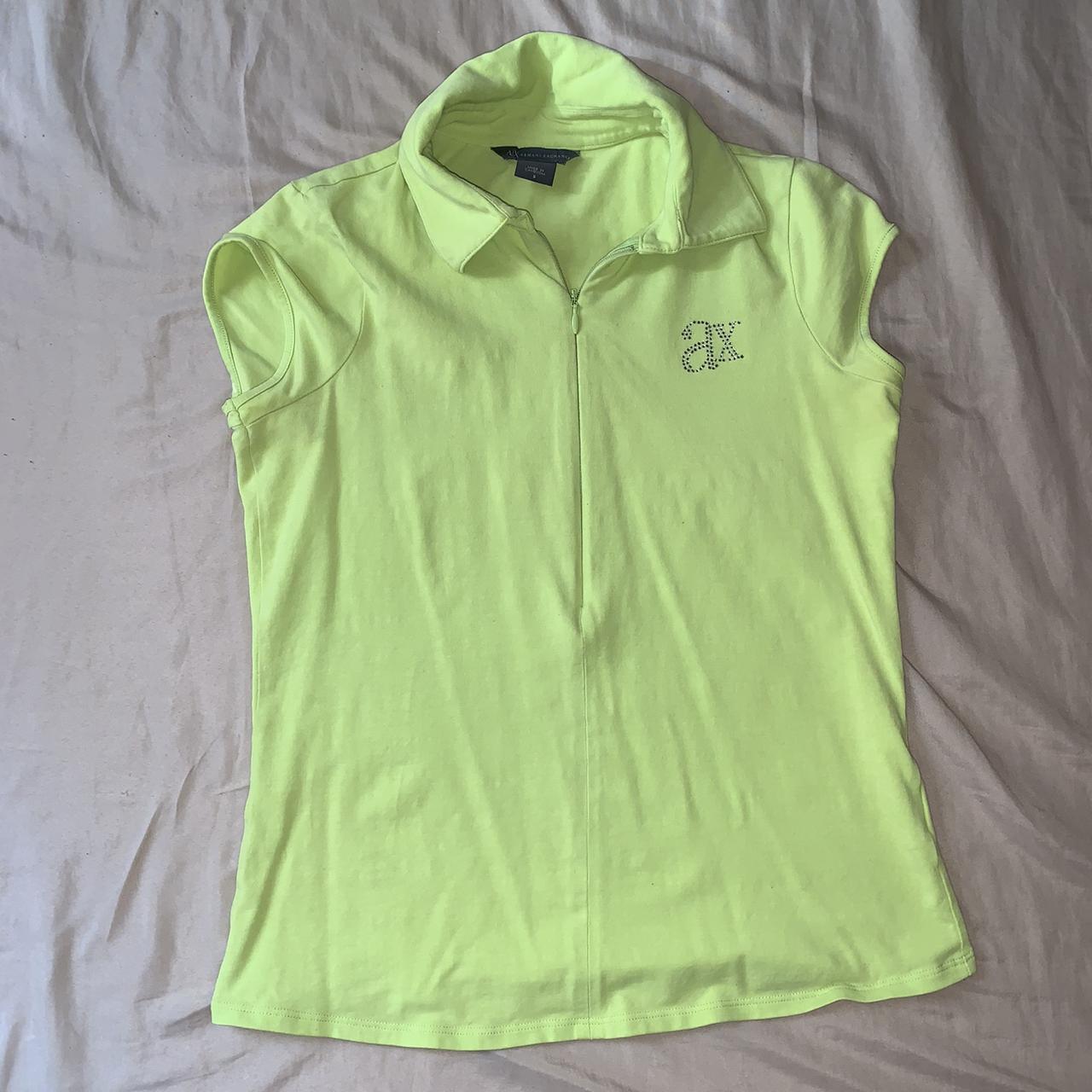 Armani Exchange top 🪐, Zip-up/collared, Trendy