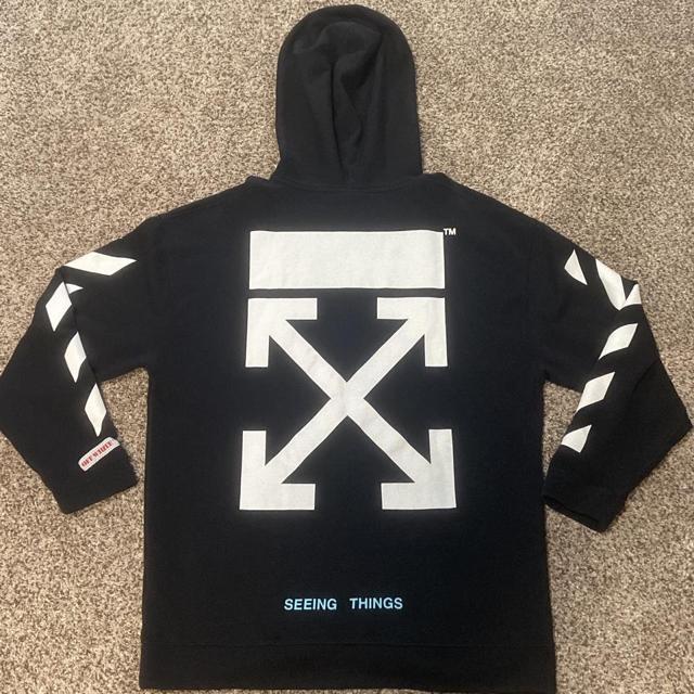 Off White SEEING THINGS hoodie 2013 This is an OG. Depop