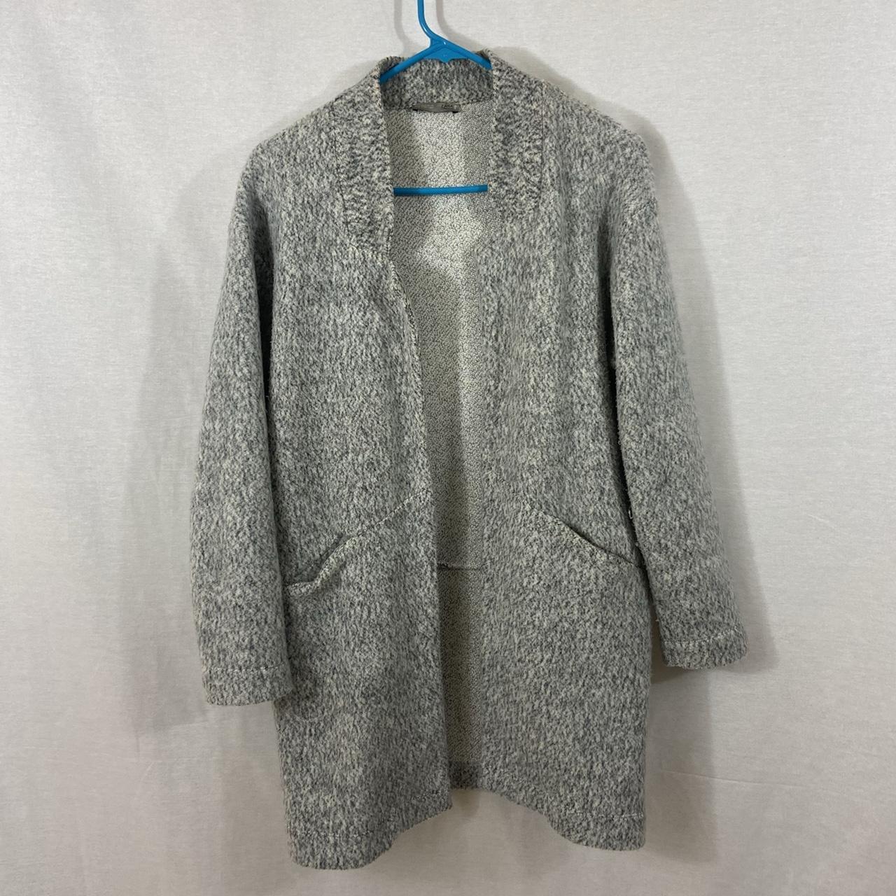 Zara gray duster coat. Versatile for both dressing... - Depop