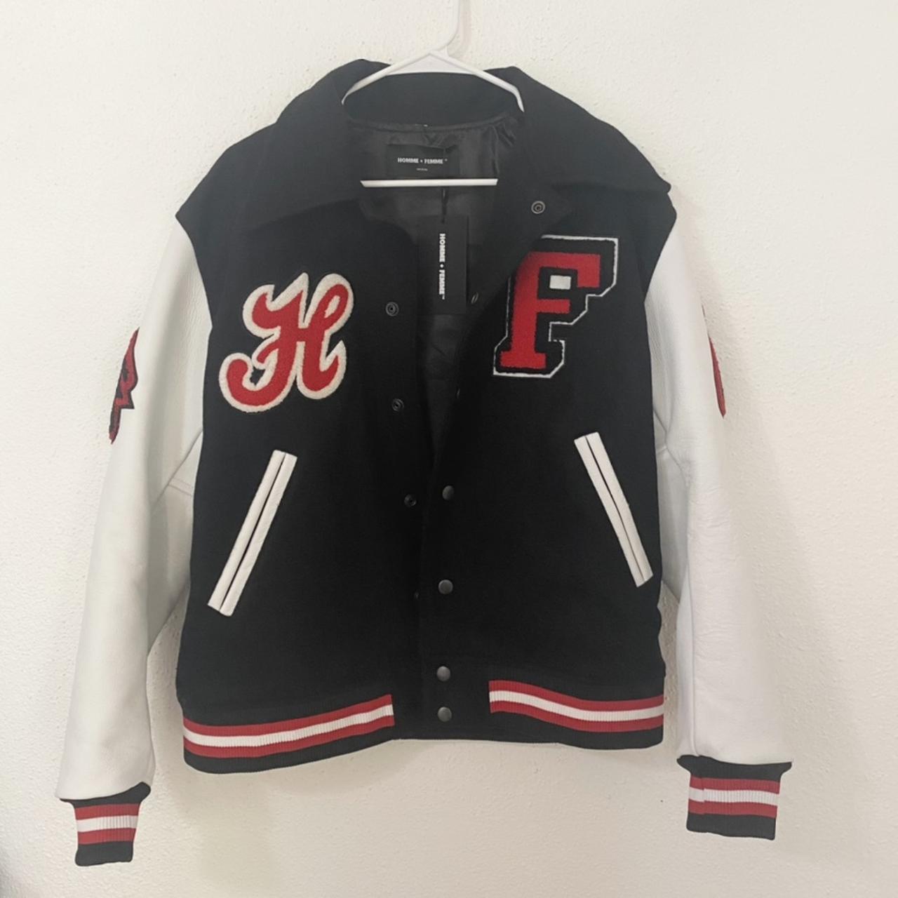 homme femme varsity jacket