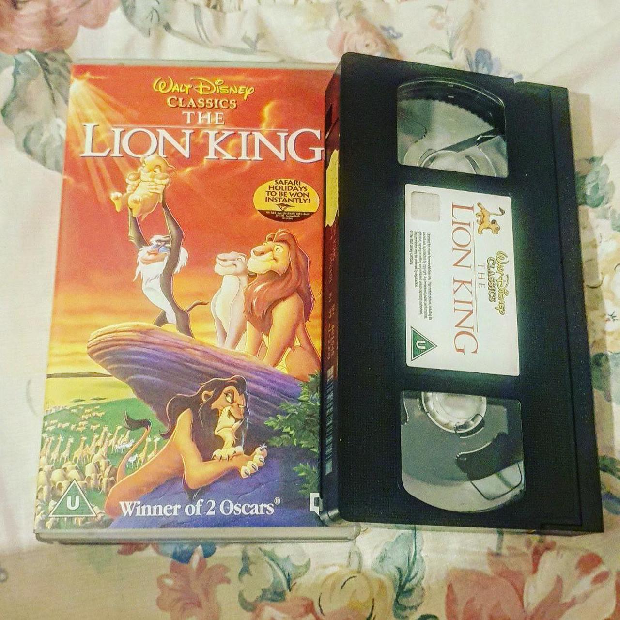 Retro The Lion King VHS! Such A Classic! Still In... - Depop