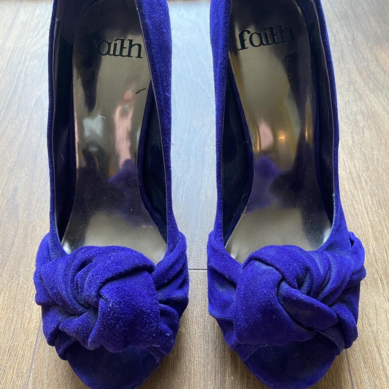 faith purple shoes