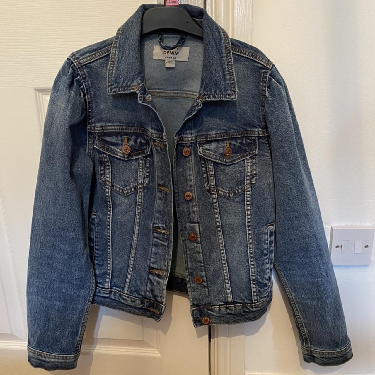 New Look Denim Jacket, size 10. Worn twice, in... - Depop
