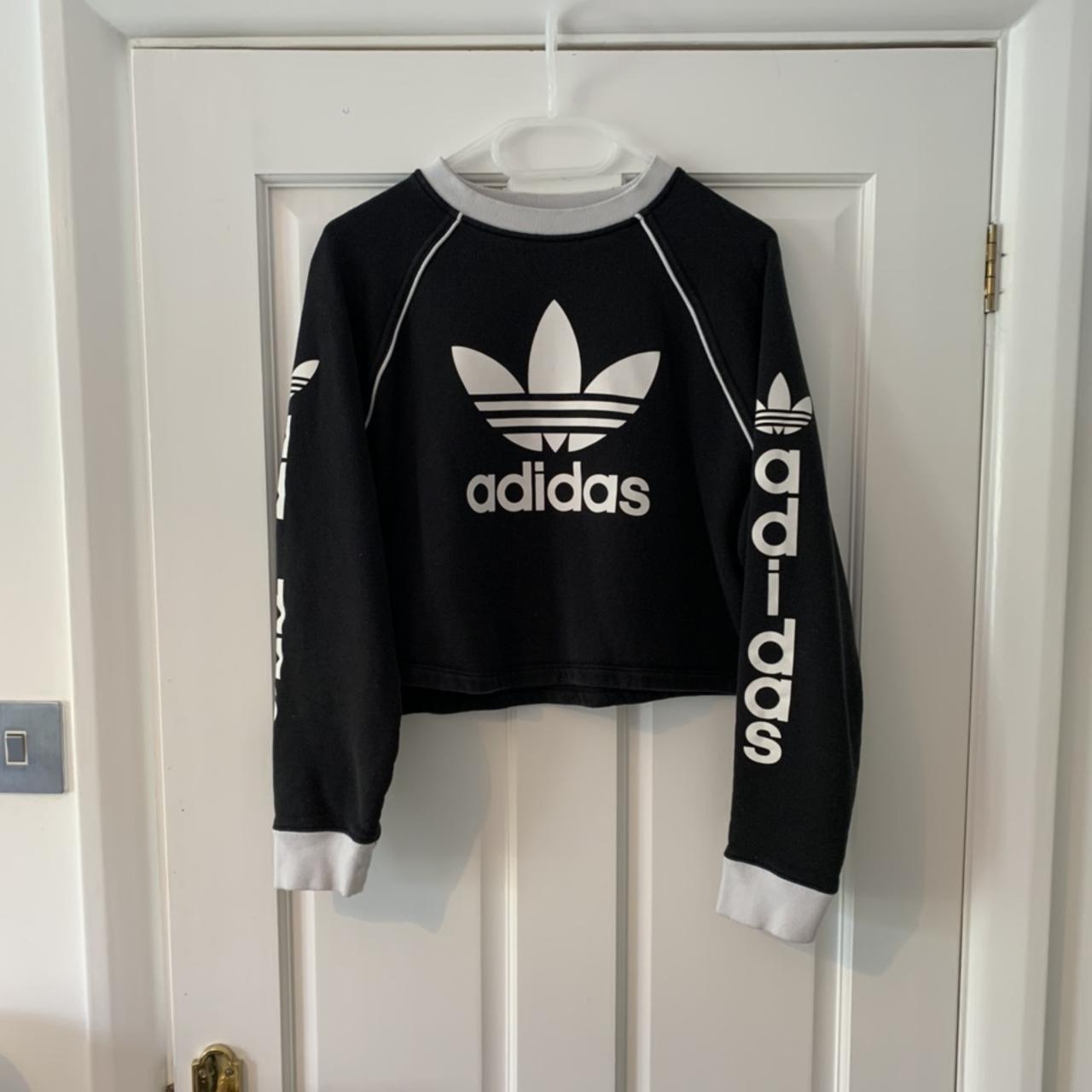 Adidas winter best sale ease cropped sweatshirt