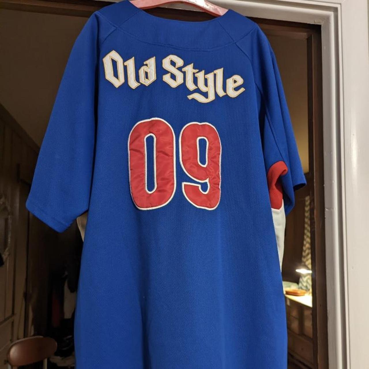 Chicago Cubs Old Style Beer baseball jersey 🕊size XL - Depop