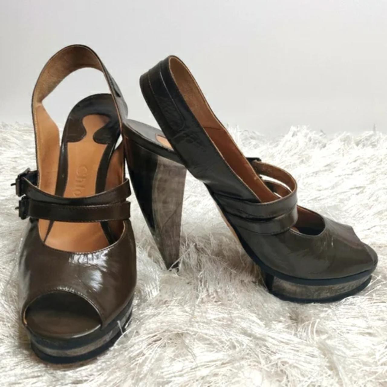 Y2K vintage Chloé Mary Janes Super unique and... - Depop