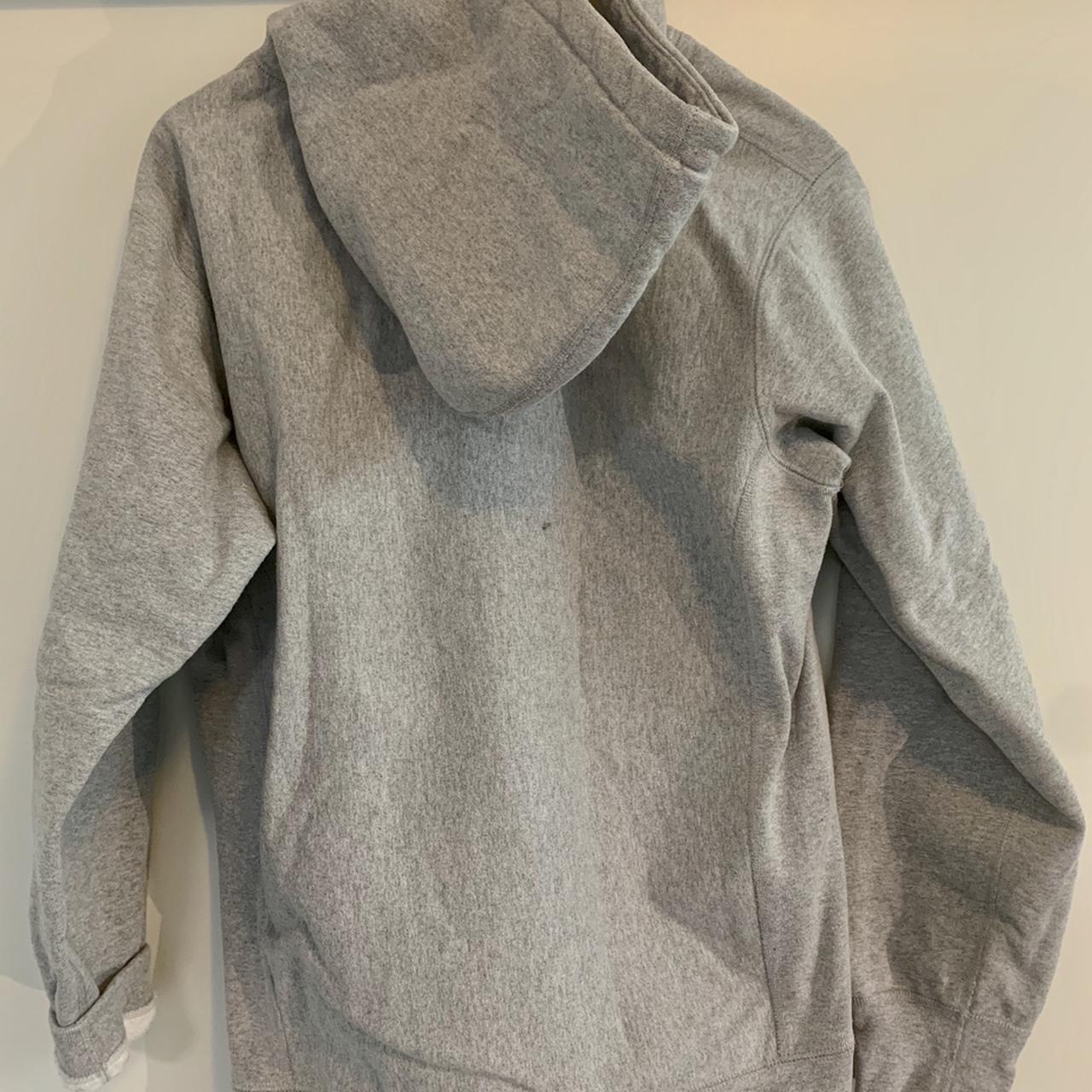 Supreme - Sumo Haircut Grey Hoodie - Size L DS,... - Depop