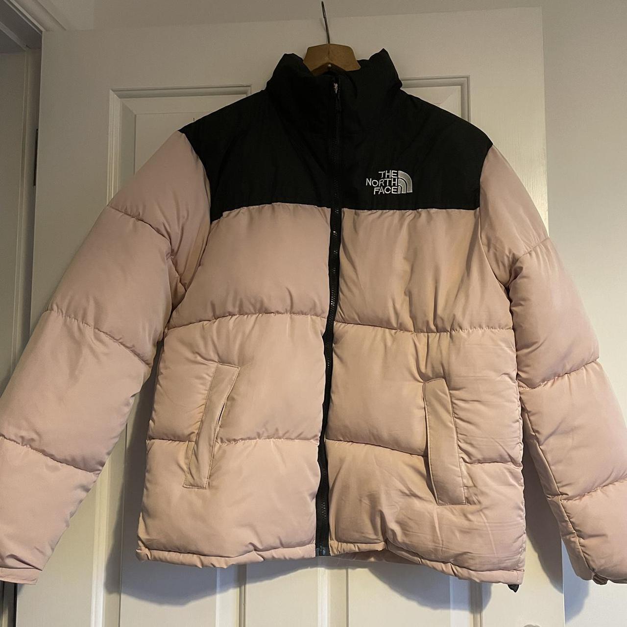 pale pink waterproof jacket