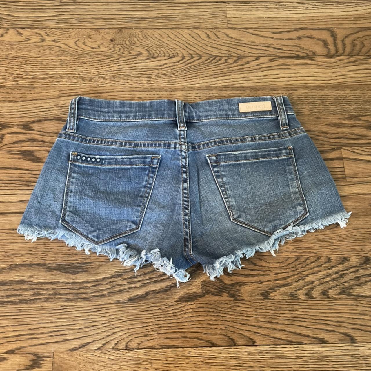 Blank denim sale shorts