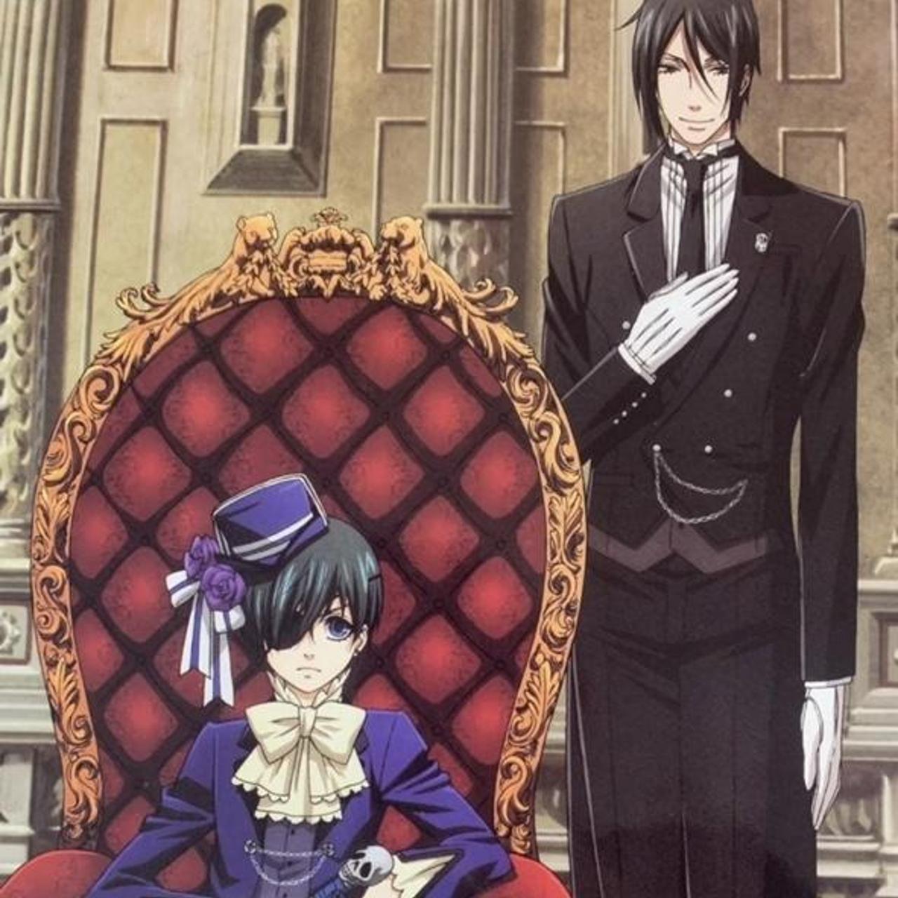 Black Butler Poster In great condition! Does have... - Depop